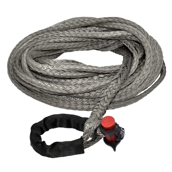 9/16 in. x 75 ft. 13,166 lbs. WLL. LockJaw Synthetic Winch Line Extension w/Integrated Shackle